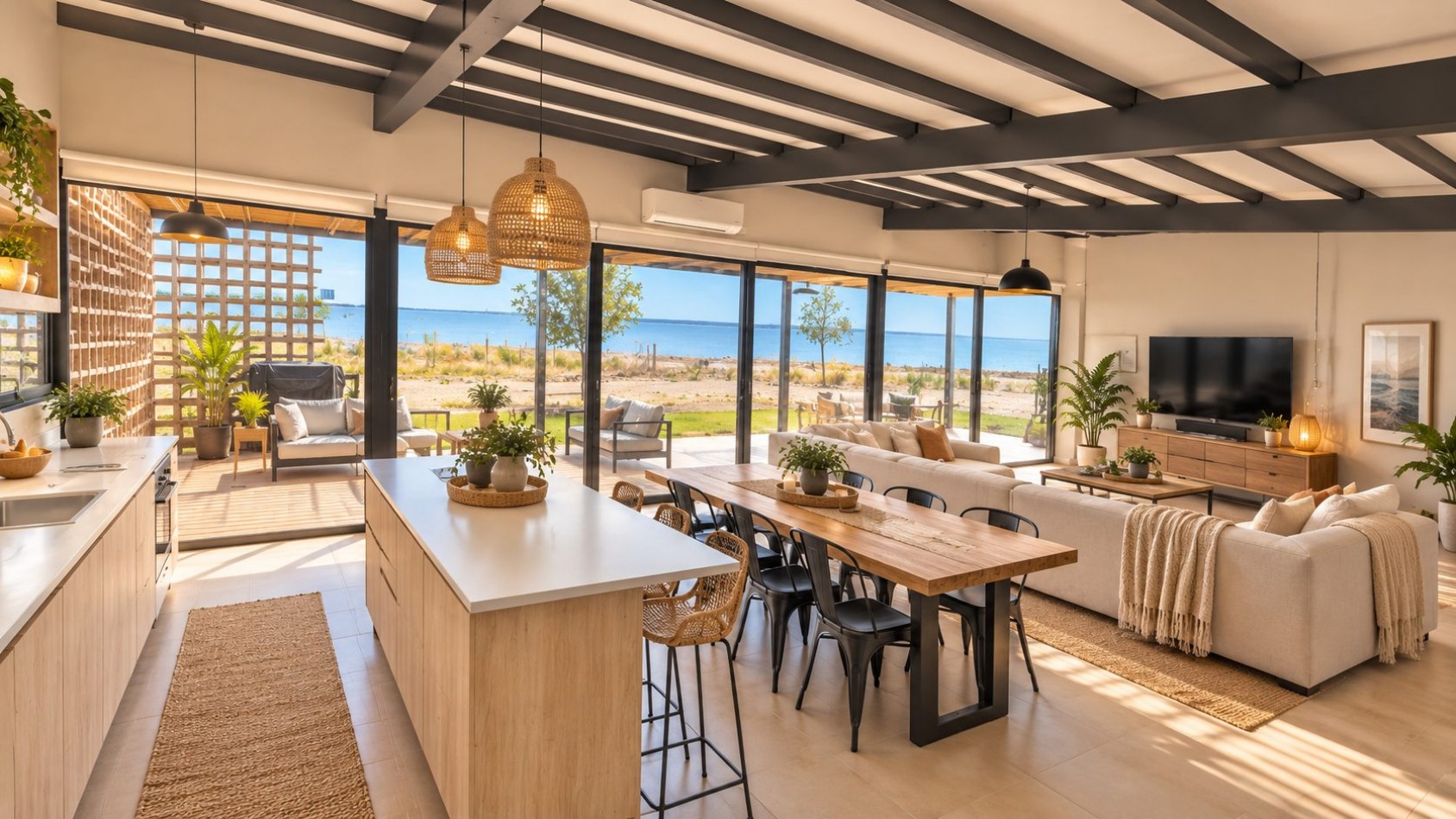 VENTA HERMOSA CASA DE DOS DORMITORIOS EN VILLA TENIS CLUB MARI MENUCO CON VISTA DIRECTA AL LAGO- NEUQUEN 